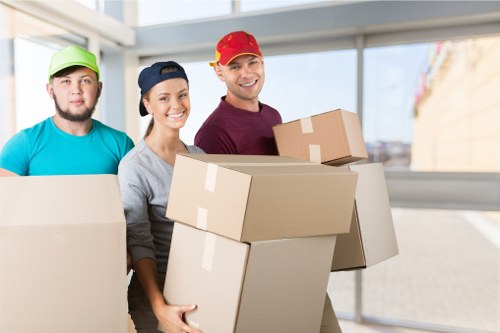 Professional furniture removals in Brixton handling a home move