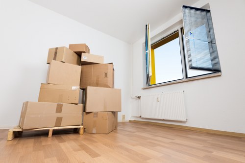 Graphic showing essential cookies for a removals website