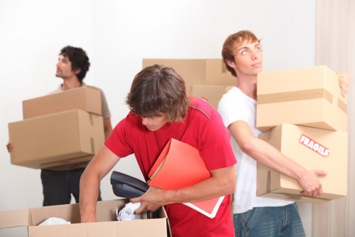 Professional moving van service for Brixton businesses and households