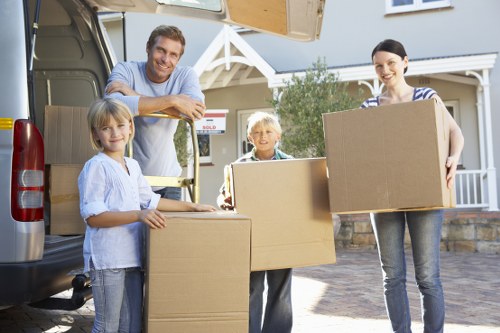 Local Brixton removal company preparing items for transport