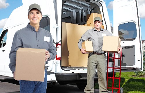 Busy Brixton office relocation with loading and transport