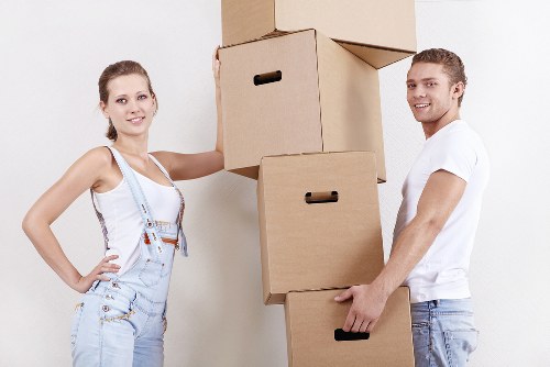 Same day removals service handling furniture transport for a Brixton property