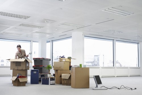 Office relocation and packing services in Brixton